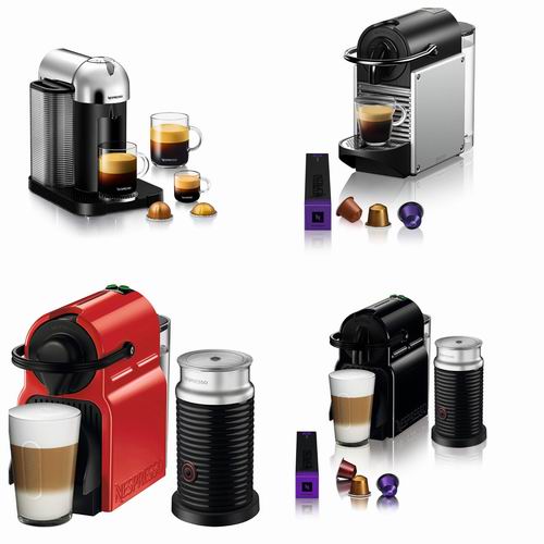  精选Nespresso Pixie/ Inissia/Vertuo /Essenza系列咖啡机 5.5折 99加元起特卖！