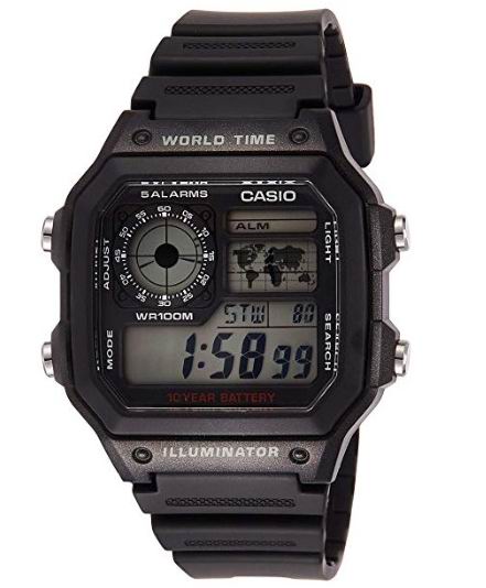 casio大促!精选卡西欧多功能电子表,手表4.4折起,低至14.14加元!