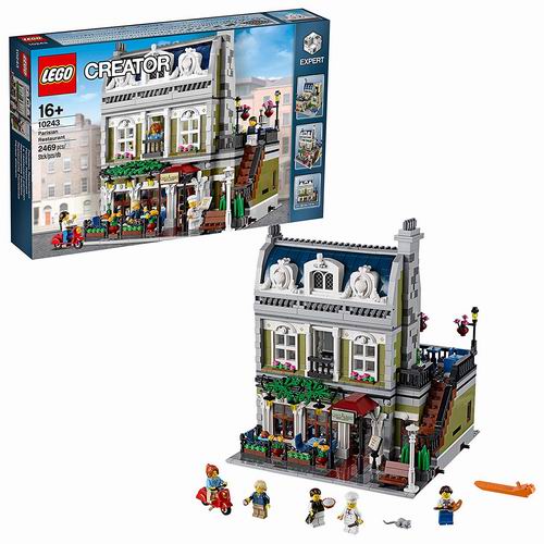  历史最低价！LEGO乐高10243 街景系列 巴黎餐厅 7.4折 139.99加元，原价 189.99加元，包邮