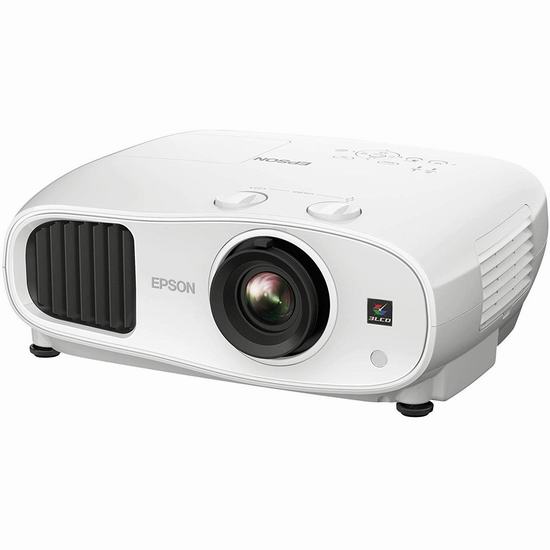  抢！历史新低！Epson 爱普生 Home Cinema 3100 3LCD 1080P全高清 家庭影院投影仪5折 799.99加元限量特卖并包邮！