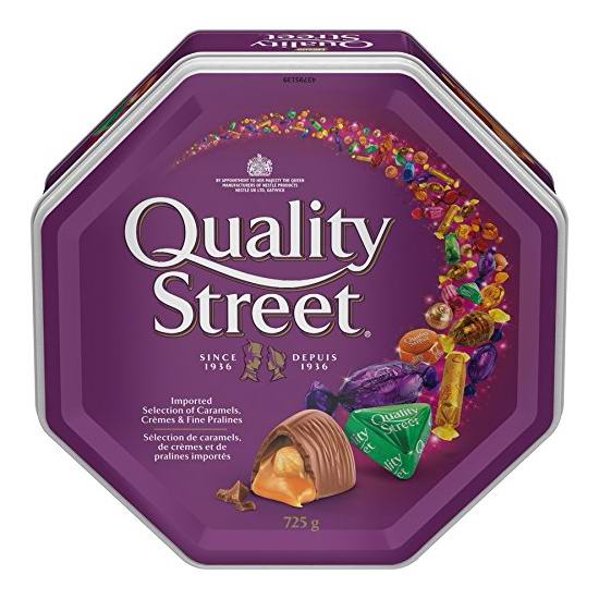  Nestle Quality Street 花街 巧克力什锦礼盒（725克）4.5折 9.01-9.49加元！