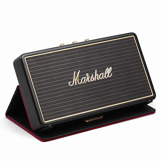  历史新低！MARSHALL Stockwell 高颜值蓝牙音箱+保护套3.7折 129.97加元包邮！