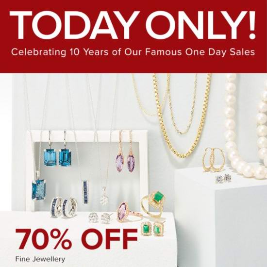  圣诞好礼！精选 Effy、Fine Jewellery 等品牌 金银钻石珠宝首饰全部2.9-3折！内附单品推荐！仅限今日！