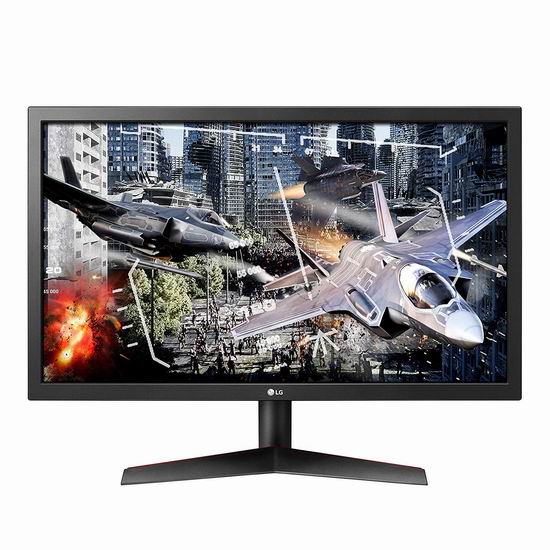  LG Ultragear 24GL600F-B 24英寸 144Hz 1ms FreeSync 电竞显示器 168.98加元（原价 219.99加元）