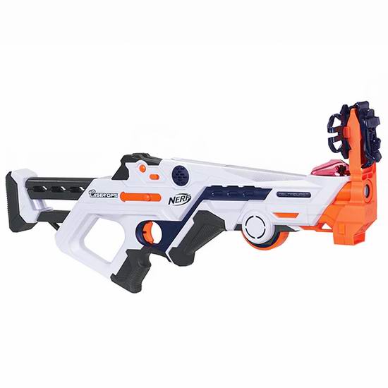  白菜速抢！Hasbro 孩之宝 Nerf Laser Ops 激光玩具枪2折 4.96-6.96加元清仓！