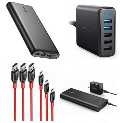  节礼周头条：精选 Anker 充电宝、USB充电器、USB集线器、无线充电板、USB数据线等6折起！