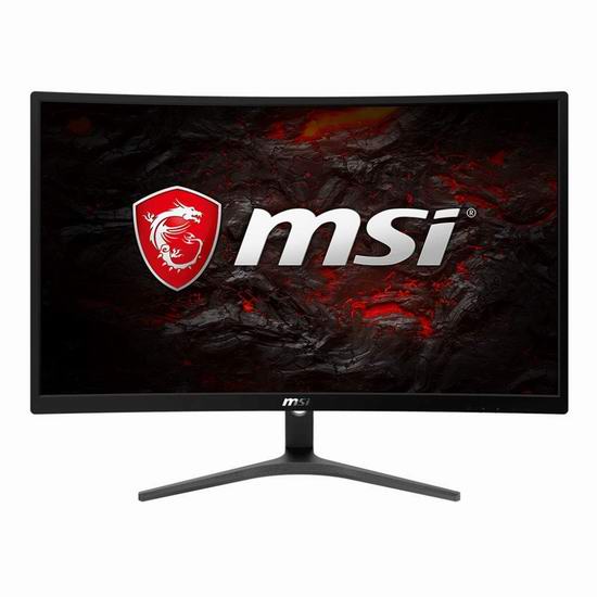  历史新低！MSI 微星 Optix G241VC 24英寸 全高清 曲面屏 电竞显示器4.8折 128.99加元包邮！