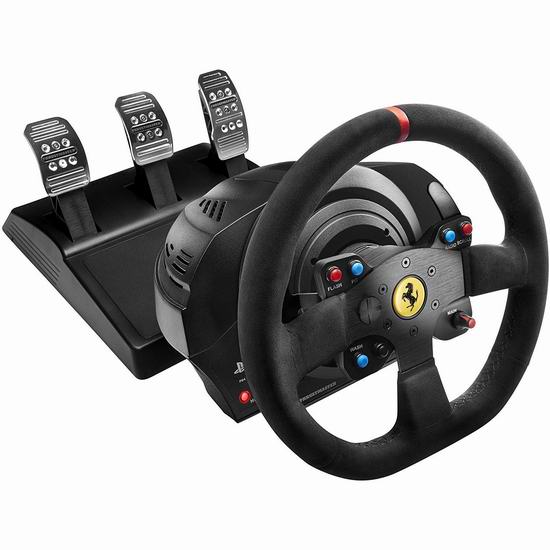  Thrustmaster 法拓士 T300 Ferrari RW 游戏方向盘6.2折 369.99加元包邮！