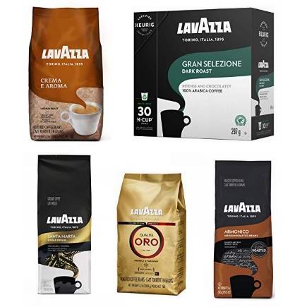  金盒头条：精选意大利顶级品牌 Lavazza 咖啡豆、咖啡粉、咖啡胶囊5.6折起！