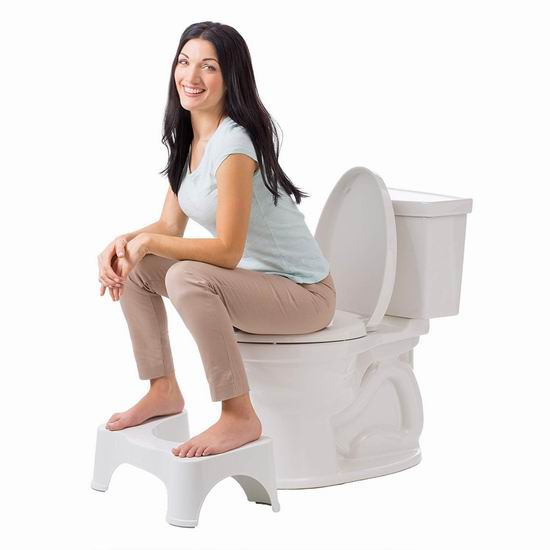  Squatty Potty The Original 助排便 马桶脚踏凳5.4折 16.28加元！