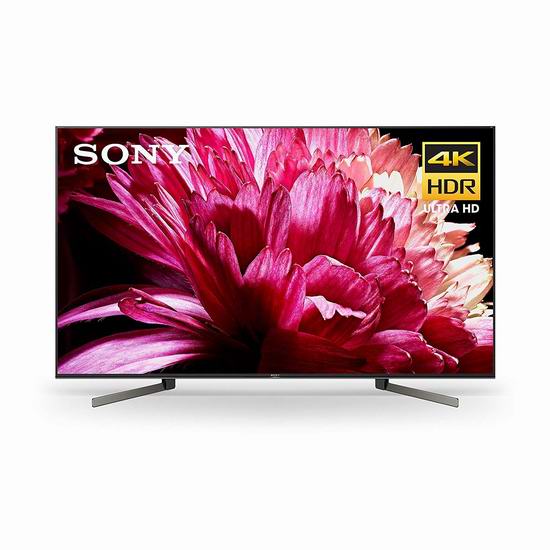  历史新低！Sony 索尼 65X950G 65寸 4K超高清智能电视6折 1798加元包邮！