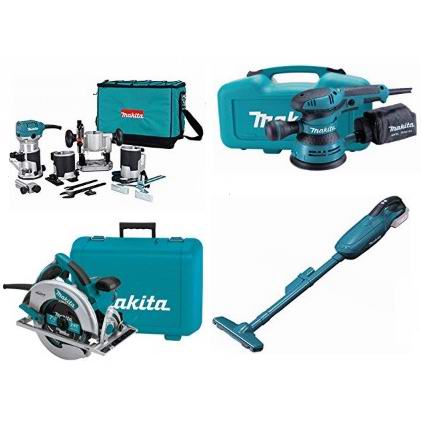  节礼周头条：精选多款 Makita 牧田 家用电动工具、吸尘器等5.6折起！