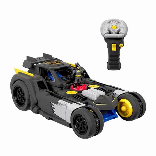  Fisher-Price 《DC 超级朋友》遥控变形蝙蝠车 5折 49.97加元，原价 99加元，包邮