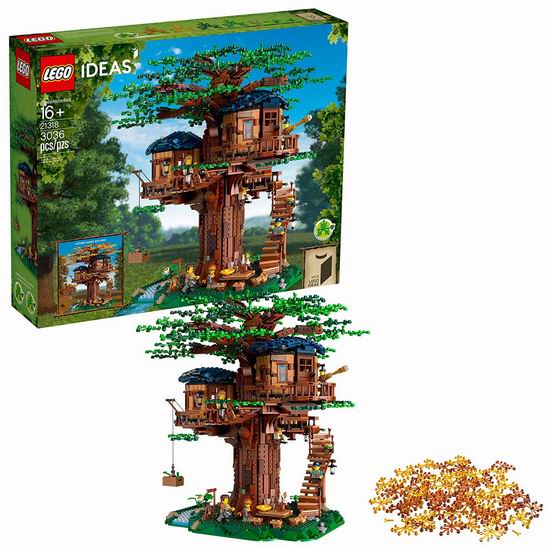 LEGO 乐高 21318  IDEAS系列 树屋（3036pcs） 8.5折 229.99加元包邮！