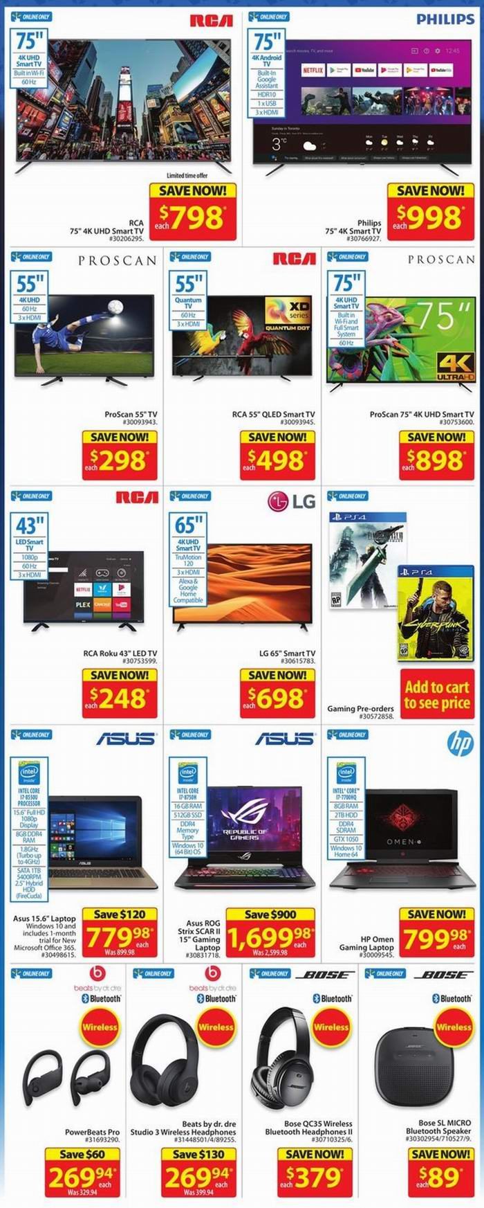 Walmart节礼周大促开抢！32寸电视88加元、Instant Pot电压力锅 59.88加元！