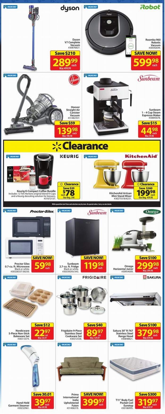 Walmart节礼周大促开抢！32寸电视88加元、Instant Pot电压力锅 59.88加元！