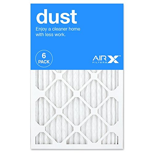  AIRx Filters DUST MERV 8 空调暖气炉过滤网（16x25x1英寸 6件套）5.1折 39.92加元包邮！