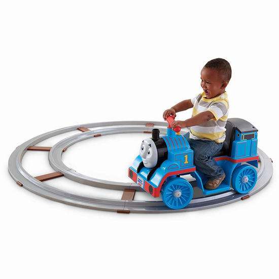  Fisher-Price 费雪 Thomas & Friends 托马斯小火车 四轮电动车+轨道套装 159.99加元包邮！会员专享！