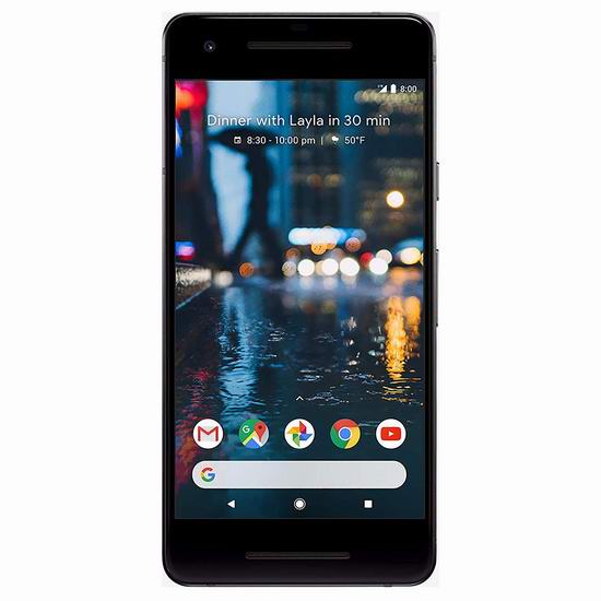  金盒头条：历史新低！翻新 Google Pixel 2 5英寸 64GB 解锁版智能手机 209.99加元包邮！