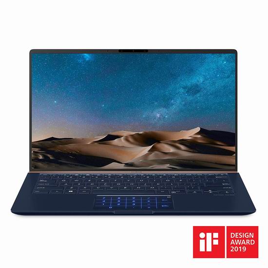  历史新低！ASUS 华硕 ZenBook 14寸超薄笔记本电脑（16GB, 512GB SSD, MX150） 1387.83加元包邮！