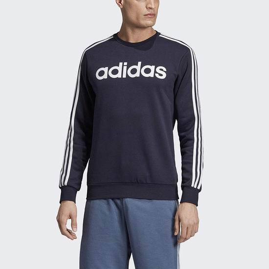  历史新低！Adidas Essentials 男式经典三条杠卫衣3折 21加元！