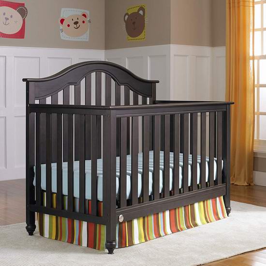  历史新低！Fisher Price 费雪 Lakeland 四合一成长型 实木婴儿床3.9折 188.97加元包邮！