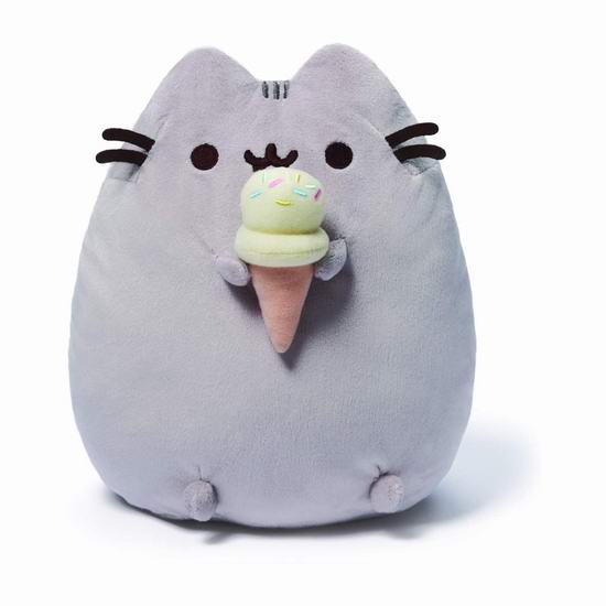  历史新低！GUND Pusheen Snackables Popcorn 冰淇淋 胖吉猫5.1折 17.47加元！