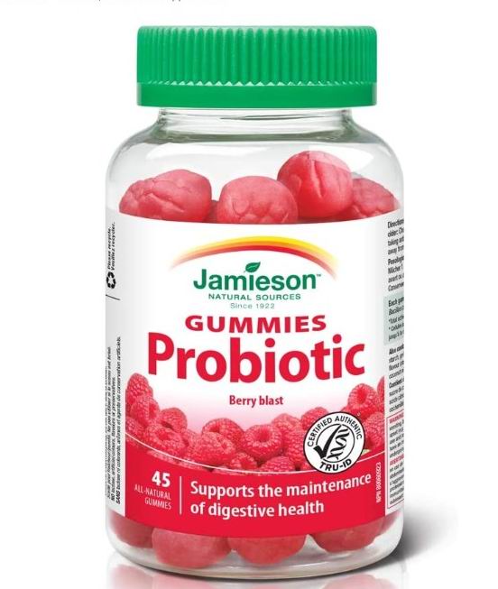 Jamieson 健美生 Probiotic 益生菌软糖 11.11加元（覆盆子味），原价 16.99加元