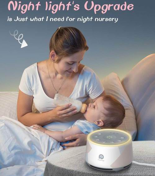  Dreamegg D1 Pro 白噪声睡眠仪/深度睡眠治疗音响机 49.99加元，原价 59.99加元，包邮