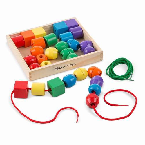  Melissa & Doug 初级串珠玩具 12.74加元，原价 14.99加元