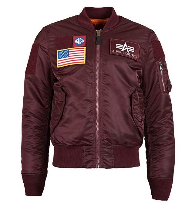  Alpha Industries MA-1 Slim Fit 男士飞行夹克 113.74加元（xs码），原价 180加元，包邮