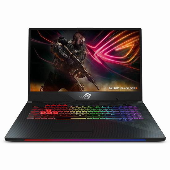  历史新低！Asus 华硕 ROG 玩家国度 Strix SCAR II 17.3英寸 144Hz 游戏笔记本（Core i7, GeForce GTX 1060 6GB, 16GB, 256GB SSD） 1393.21加元包邮！