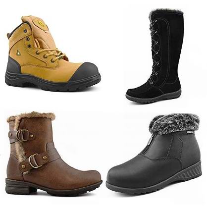  金盒头条：精选多款 Comfy Moda & Tiger 男女时尚雪地靴、长筒靴4.4折起！低至44.99加元！