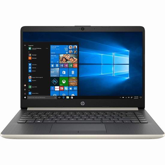  历史新低！HP 惠普 14-dk0020ca 14英寸轻薄笔记本电脑（4GB, 64GB ） 289.99加元包邮！