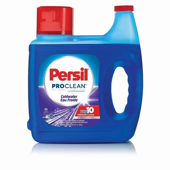  Persil ProClean Power 强效洗衣液（4.43升，96缸）6.4折 14.24加元！