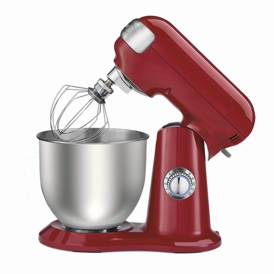  Cuisinart 美膳雅 SM-48BCC Precision 4.5夸脱 多功能搅拌机/厨师机4.7折 189.99加元包邮！会员专享！
