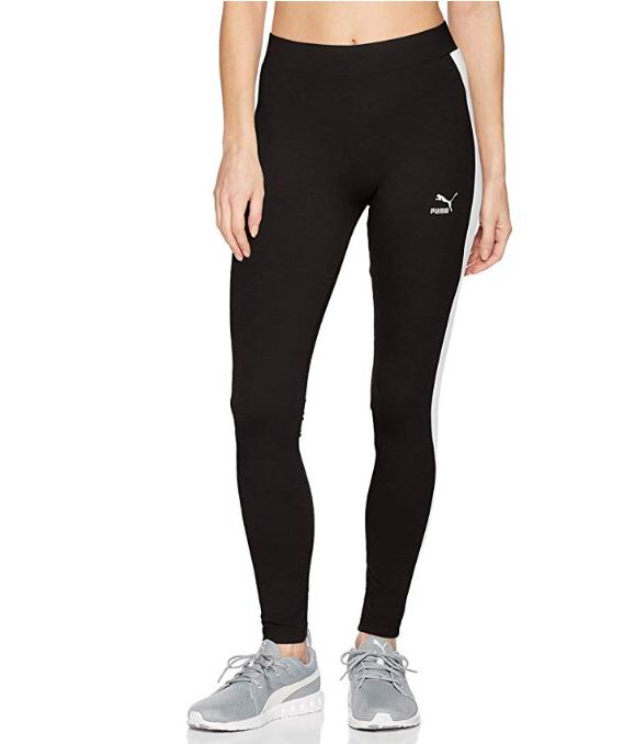  PUMA 女士经典 Logo T7 打底裤 20.25加元，原价 27加元