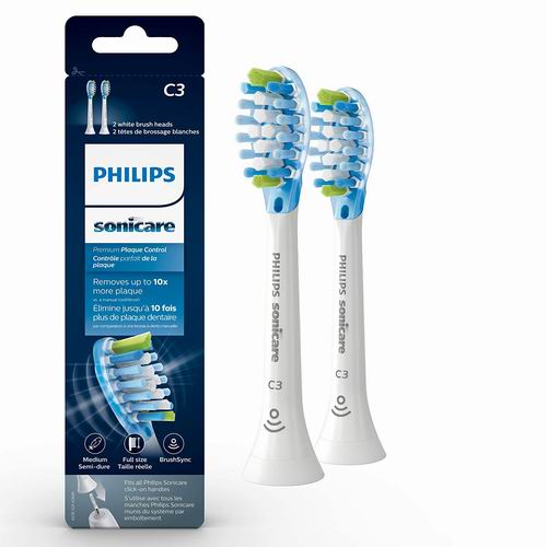  Philips Sonicare 高级牙菌控更换牙刷头5折 21.43加元（原价 42.99加元）