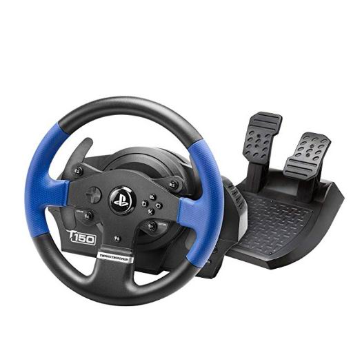  Thrustmaster T150 RS游戏方向盘+踏板套装 （PS4/PS3/Pc）7折 189.99加元，原价 269.96加元，包邮