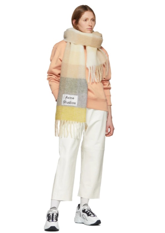 Acne Studios Canada 纯色羊毛围巾 200加元+包邮，多色可选