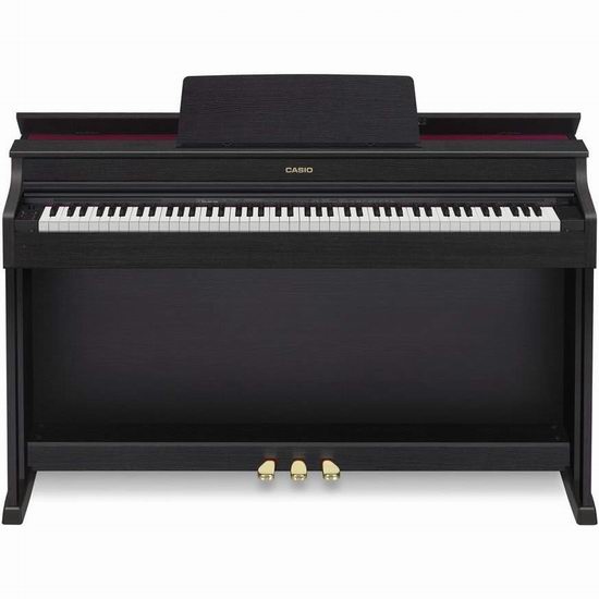 Casio 卡西欧 AP470BK 88键重锤 专业电钢琴6.4折 1475.99加元包邮！