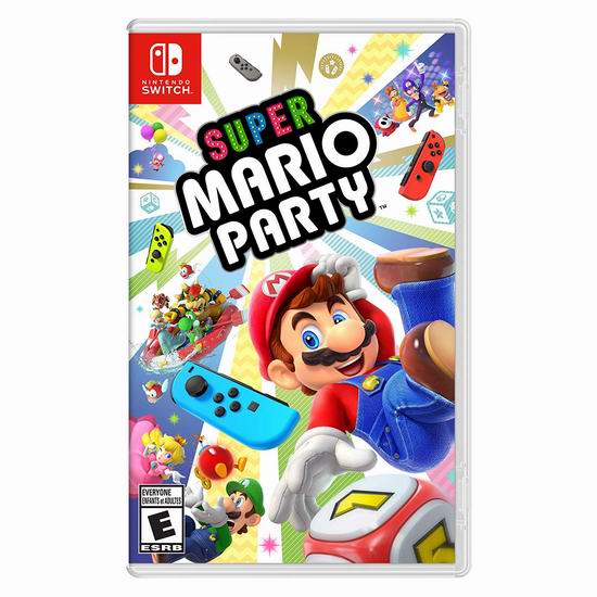  《Super Mario Party 超级马力欧派对》Nintendo Switch版游戏 54.95加元（原价 79.99加元）+包邮！