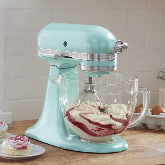  KitchenAid 厨宝 Artisan 名厨系列 KSM155GB 5夸脱多功能厨师机 329.99加元限量特卖并包邮！3色可选！