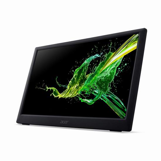  金盒头条：Acer 宏碁 PM1 PM161Q BU 15.6英寸 USB-C 全高清便携式显示屏 149.99加元包邮！