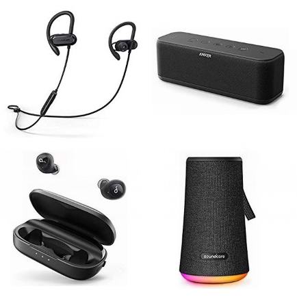  金盒头条：精选 Anker 蓝牙音箱、无线耳机、真无线耳机4.7折起！