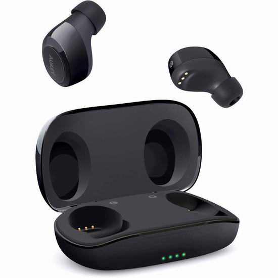  历史新低！AUKEY 真无线 蓝牙耳机 29.99加元包邮！2色可选！