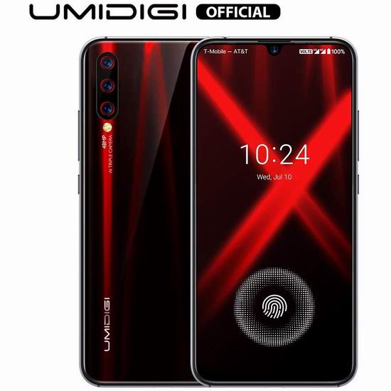  UMIDIGI 优米 F1 6.3英寸 水滴屏 双卡双待 解锁版智能手机（4GB+128GB） 216.74加元限量特卖并包邮！