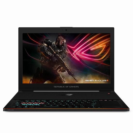  金盒头条：Asus 华硕 ROG 玩家国度 GX501GI-XS74 Zephyrus 15.6英寸顶级超轻薄游戏笔记本（i7-8750H, 32GB, 512GB SSD, GTX 1080 8GB）7.8折 2899.99加元包邮！