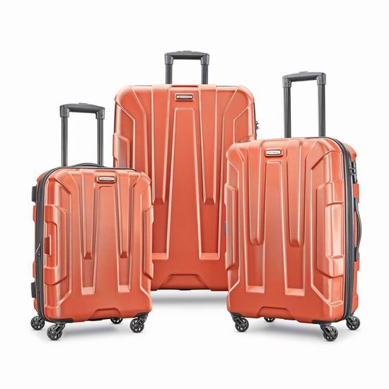  近史低价！Samsonite 新秀丽 Centric 20/24/28寸 全PC超轻 拉杆行李箱3件套3.6折 254.97加元包邮！