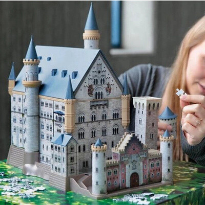  Ravensburger新天鹅堡3D拼图 8.5折 56.43加元，原价 66加元，包邮
